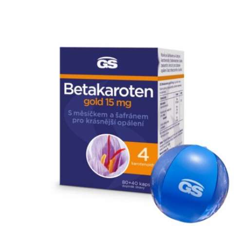 GS Betakaroten gold 15mg 80+40 cps